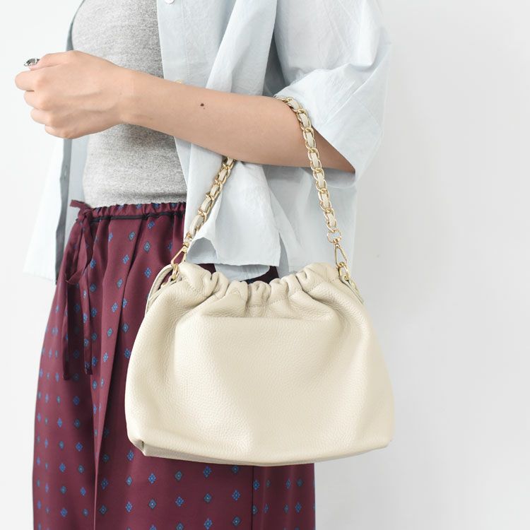 2WAY チェーン巾着バッグ