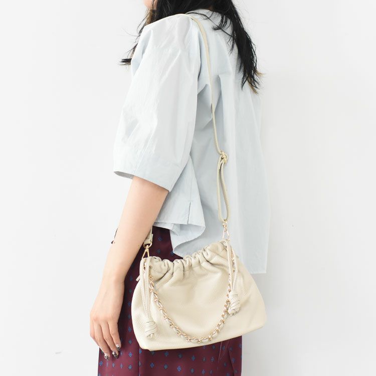 2WAY チェーン巾着バッグ