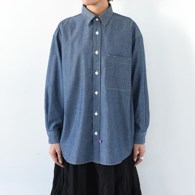 Regular Collar Chambray Field Shirt レギュラーカラー シャンブレーフィールドシャツ