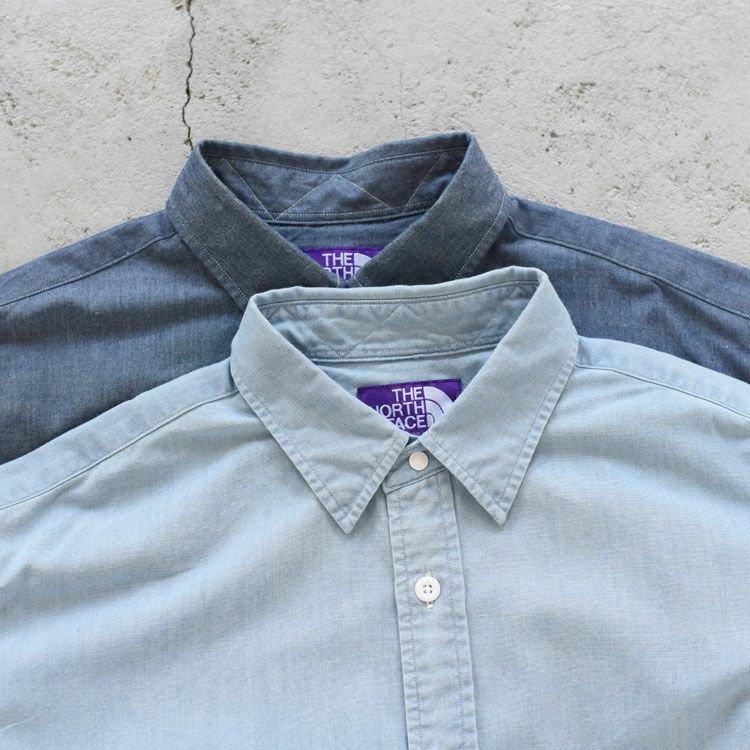 Regular Collar Chambray Field Shirt レギュラーカラー シャンブレーフィールドシャツ