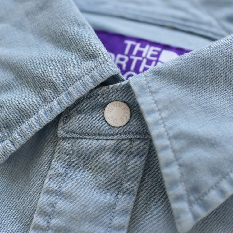 Regular Collar Chambray Field Shirt レギュラーカラー シャンブレーフィールドシャツ