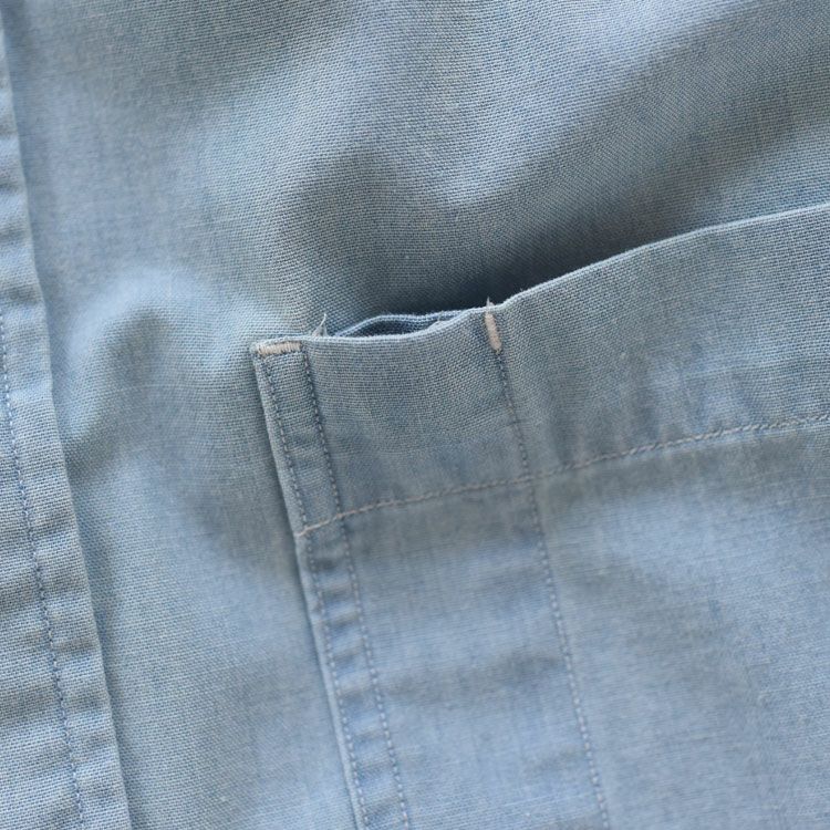 Regular Collar Chambray Field Shirt レギュラーカラー シャンブレーフィールドシャツ