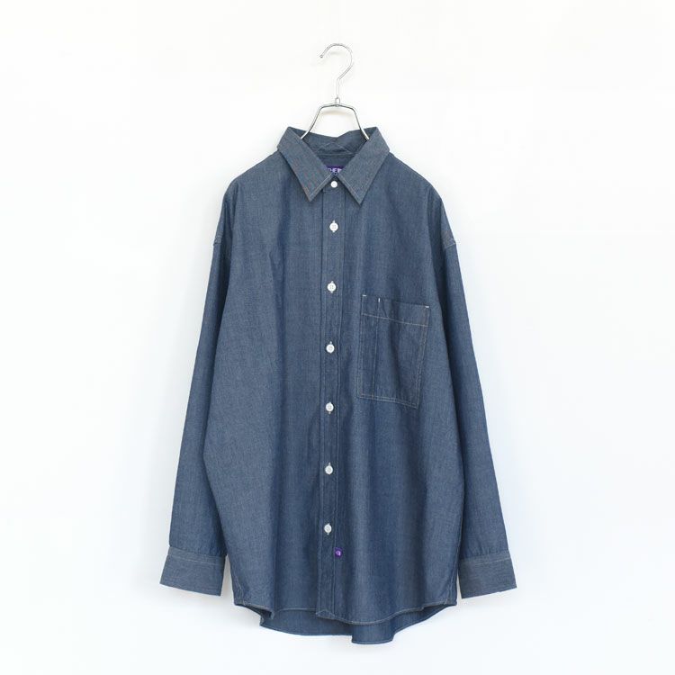 Regular Collar Chambray Field Shirt レギュラーカラー シャンブレーフィールドシャツ