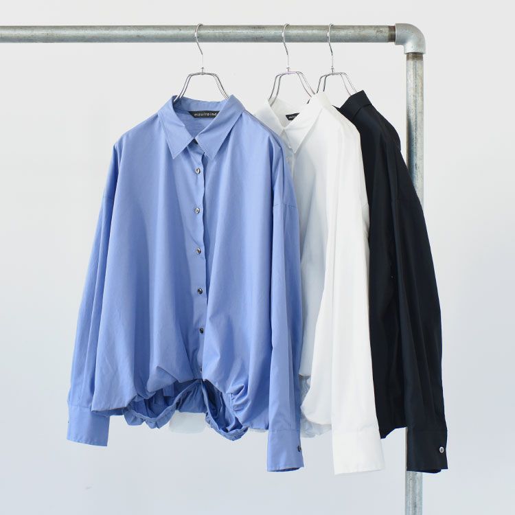 ballon shirt バルーンシャツ ロングスリーブ