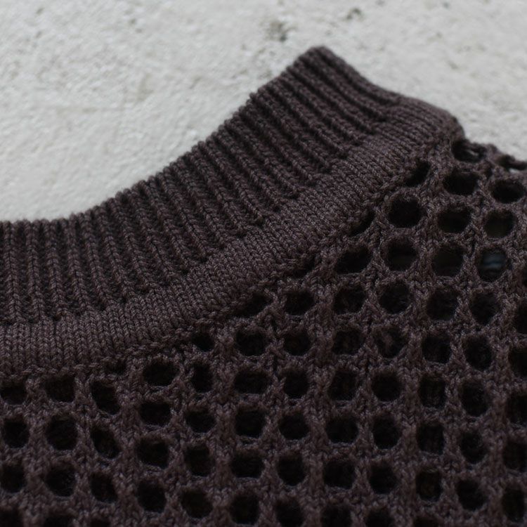 mesh knit 2way vest メッシュニットベスト