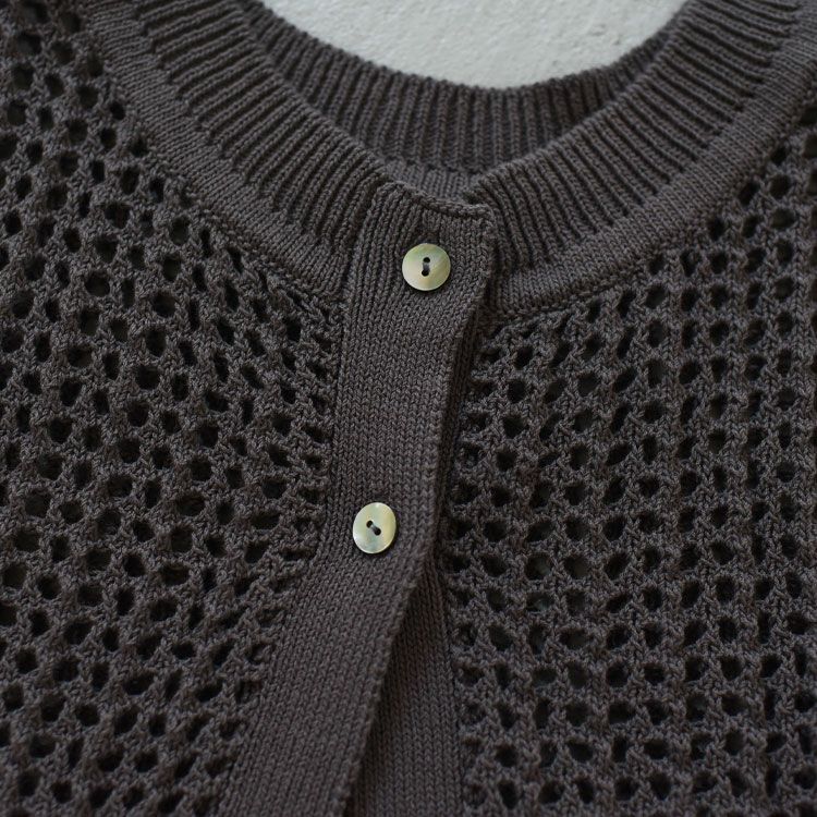 mesh knit 2way vest メッシュニットベスト