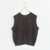 mesh knit 2way vest メッシュニットベスト