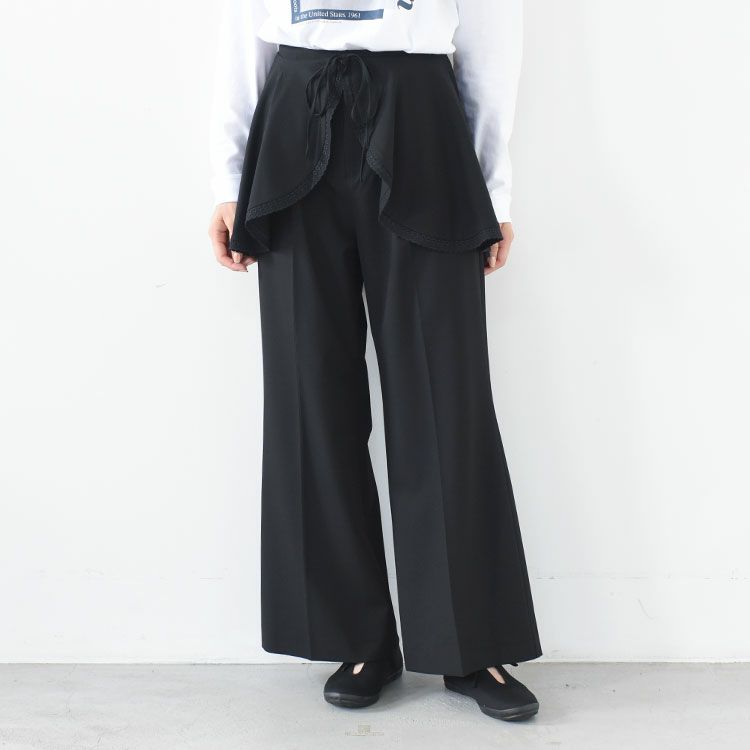 scallop cape set pants スカラップ ケープ セットパンツ