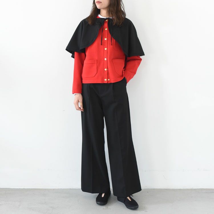 scallop cape set pants スカラップ ケープ セットパンツ