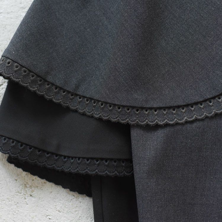 scallop cape set pants スカラップ ケープ セットパンツ