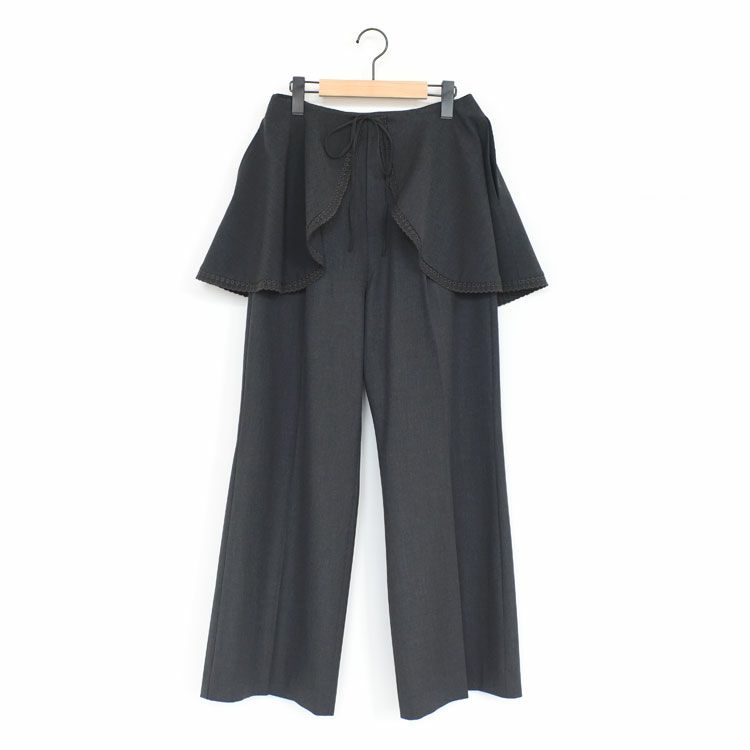 scallop cape set pants スカラップ ケープ セットパンツ