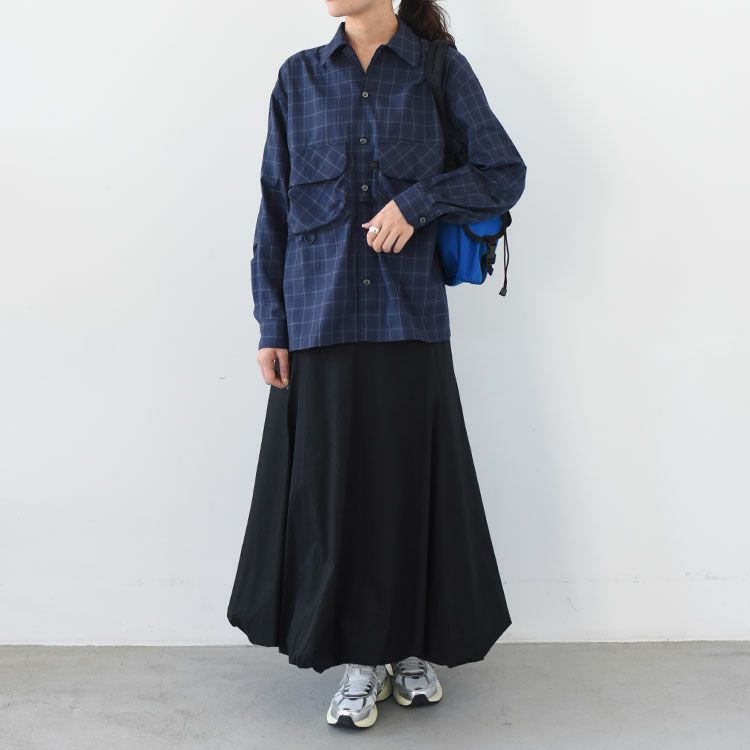 long flare ballon skirt ロングフレア バルーンスカート