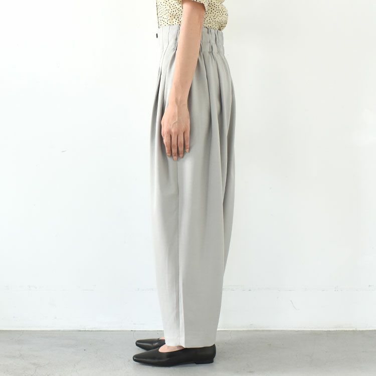 high waist tuck pants ハイウエスト タックパンツ