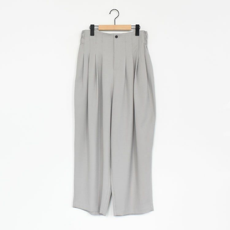 high waist tuck pants ハイウエスト タックパンツ