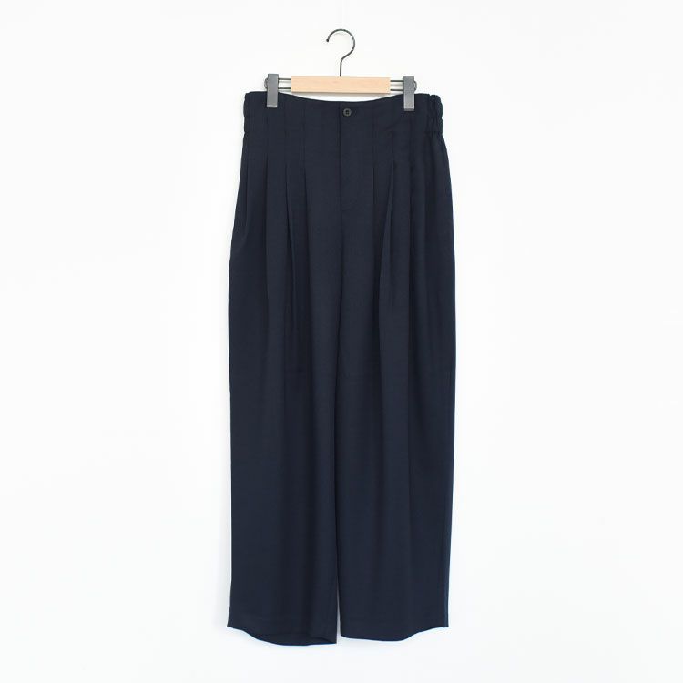 high waist tuck pants ハイウエスト タックパンツ