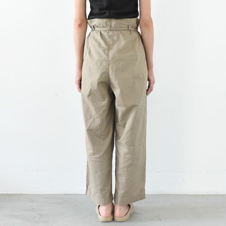 cotton linen wide volume pants コットンリネン ワイドボリュームパンツ