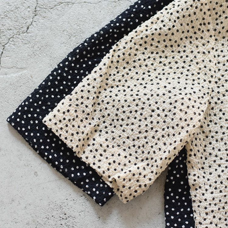 Vneck Dot Blouse Vネック ドットブラウス