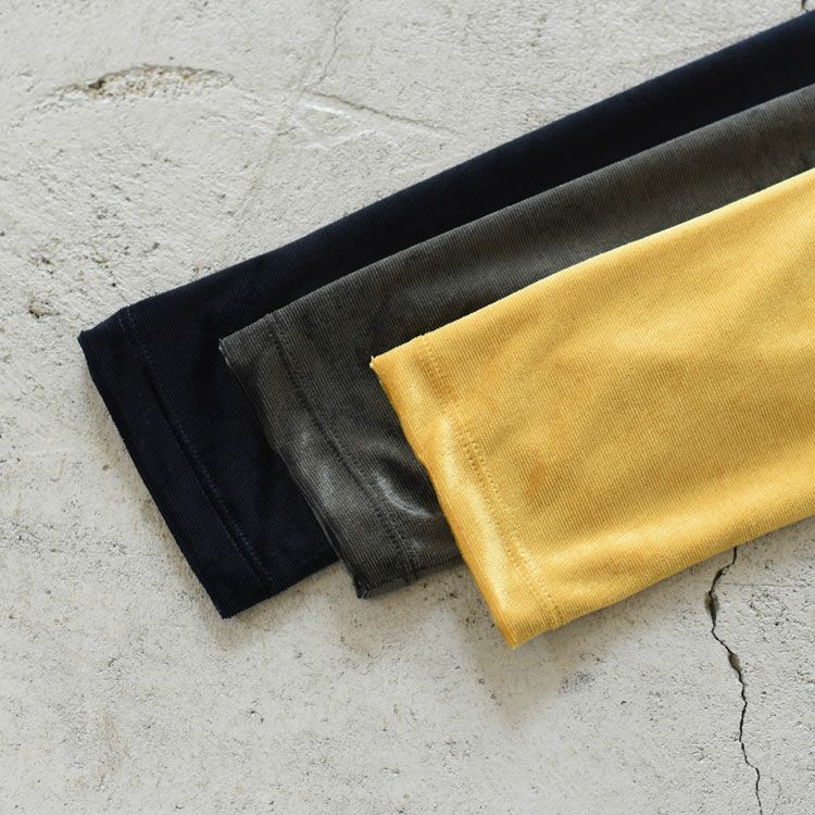 VELOUR LONG SLEEVE TEE ベロアロングスリーブTEE