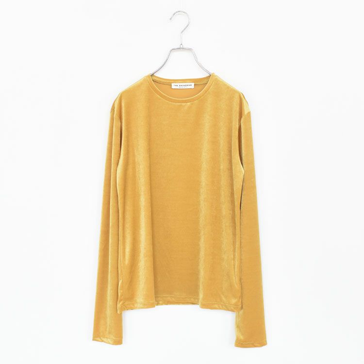 VELOUR LONG SLEEVE TEE ベロアロングスリーブTEE