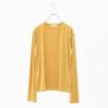 VELOUR LONG SLEEVE TEE ベロアロングスリーブTEE