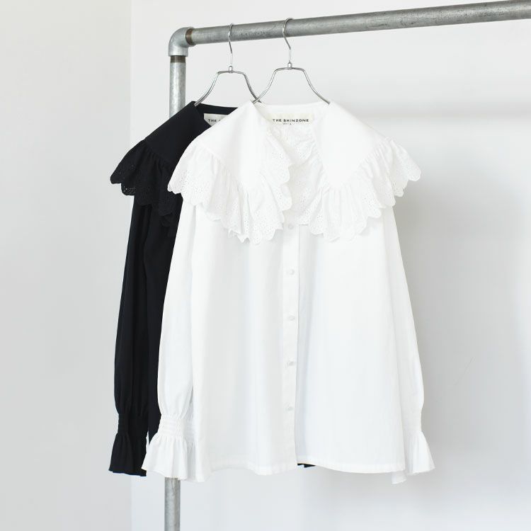 LACE COLLAR BLOUSE レースカラーブラウス