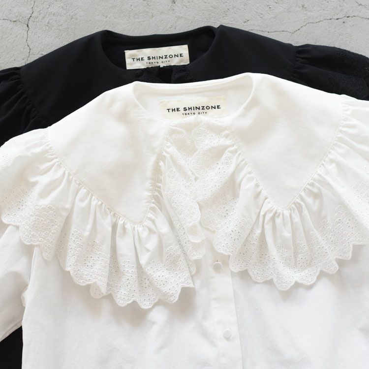 LACE COLLAR BLOUSE レースカラーブラウス