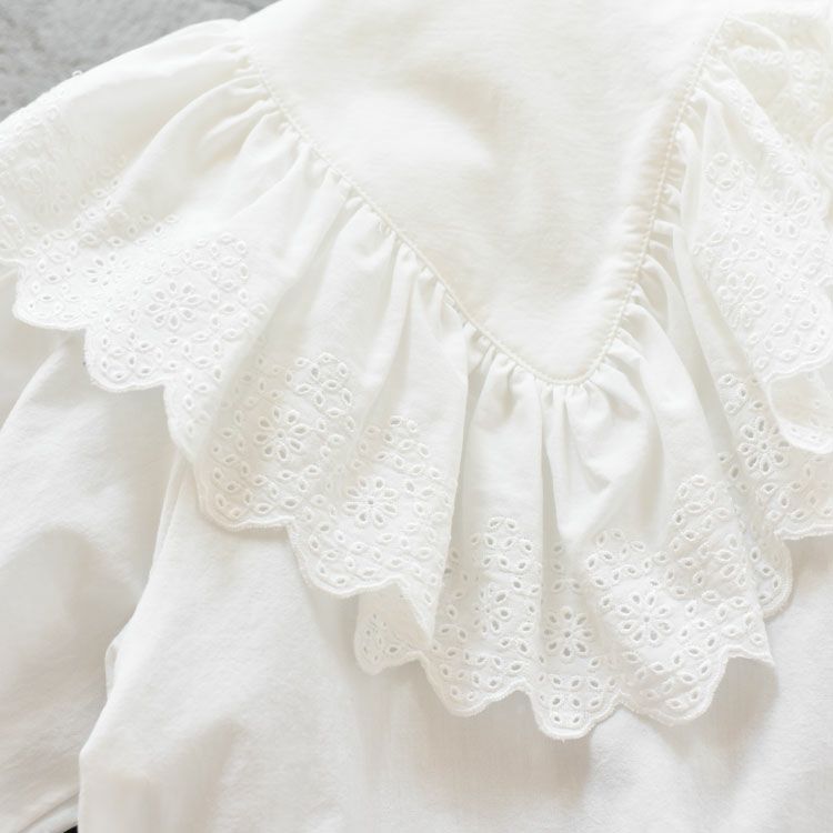 LACE COLLAR BLOUSE レースカラーブラウス