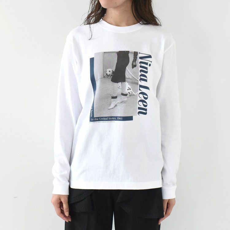 Nina Leen Long Sleeve T-SHIRT ニナ・リーン ロングスリーブTシャツ