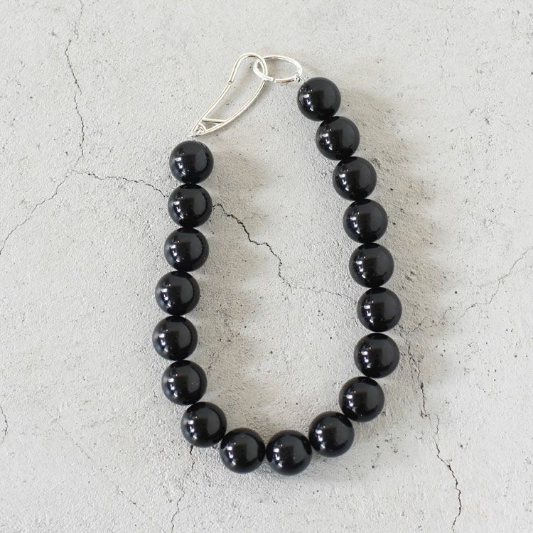 Volume Blackball Necklace ボリュームブラックボールネックレス
