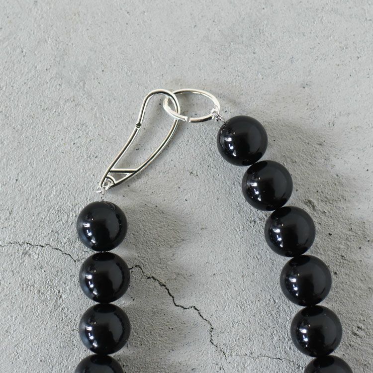 Volume Blackball Necklace ボリュームブラックボールネックレス