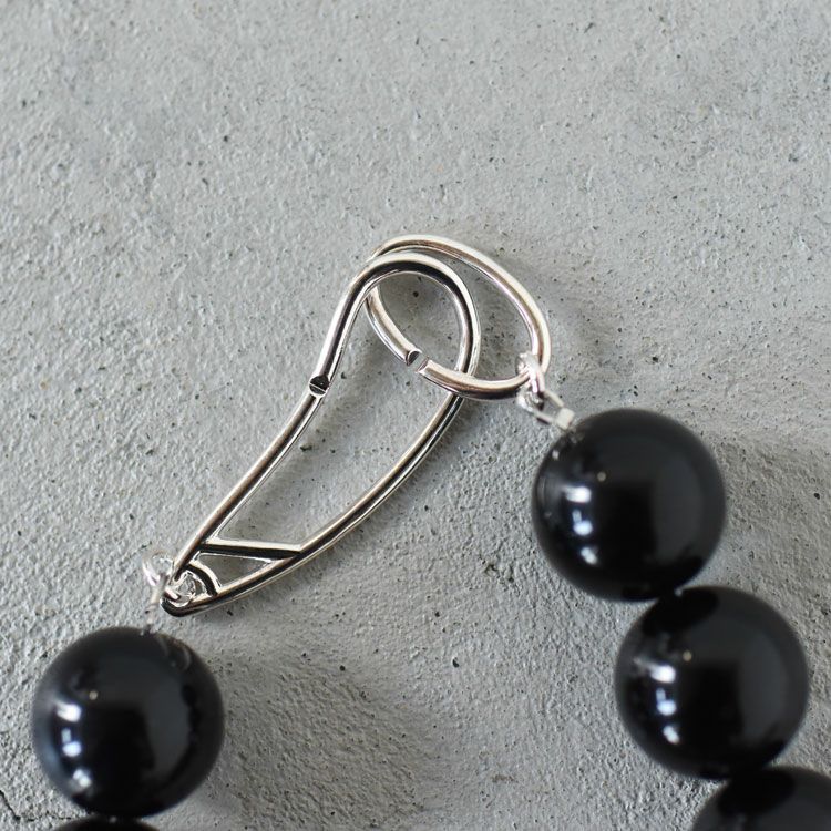 Volume Blackball Necklace ボリュームブラックボールネックレス