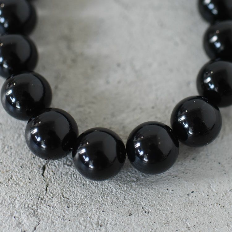 Volume Blackball Necklace ボリュームブラックボールネックレス
