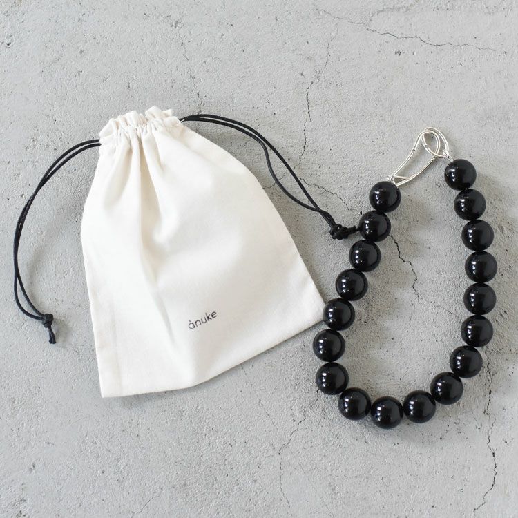 Volume Blackball Necklace ボリュームブラックボールネックレス