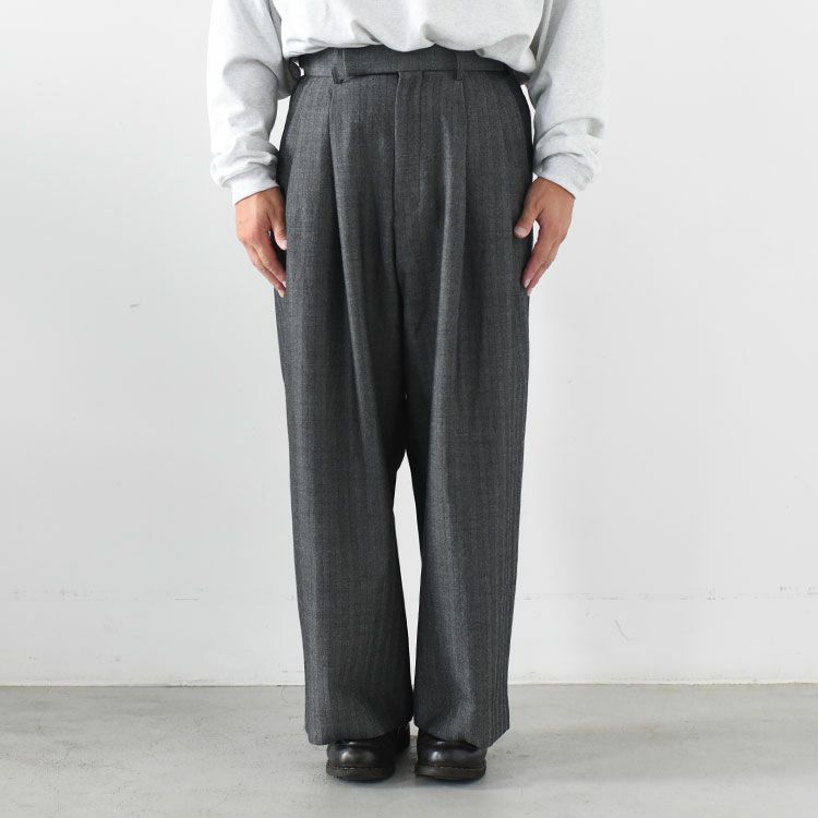ORGANIC COTTON GABARDINE U.S.ARMY CHINO TROUSERS オーガニックコットン強撚ギャバ / U.S.アーミーチノトラウザーズ