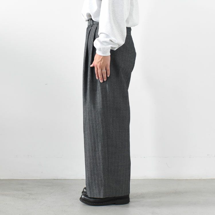 ORGANIC COTTON GABARDINE U.S.ARMY CHINO TROUSERS オーガニックコットン強撚ギャバ / U.S.アーミーチノトラウザーズ
