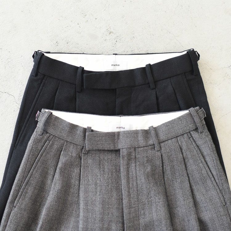 ORGANIC COTTON GABARDINE U.S.ARMY CHINO TROUSERS オーガニックコットン強撚ギャバ / U.S.アーミーチノトラウザーズ