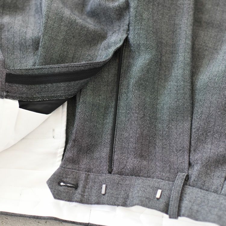 ORGANIC COTTON GABARDINE U.S.ARMY CHINO TROUSERS オーガニックコットン強撚ギャバ / U.S.アーミーチノトラウザーズ