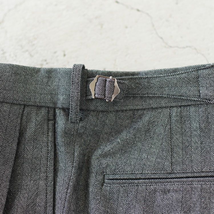ORGANIC COTTON GABARDINE U.S.ARMY CHINO TROUSERS オーガニックコットン強撚ギャバ / U.S.アーミーチノトラウザーズ