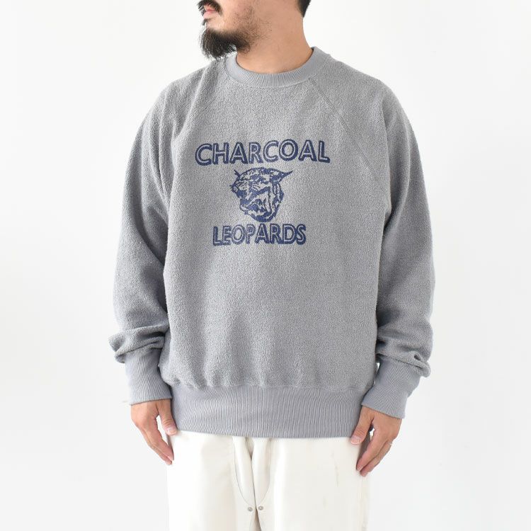 ORIGINAL Charcoal × Americana Leopards sweat オリジナルチャコール×アメリカーナ レオパーズスウェット