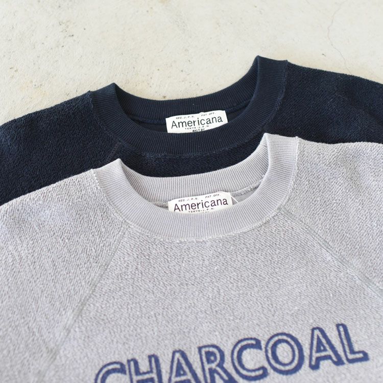 ORIGINAL Charcoal × Americana Leopards sweat オリジナルチャコール×アメリカーナ レオパーズスウェット