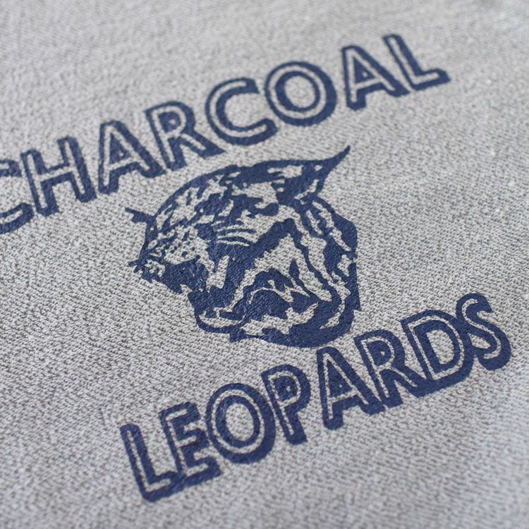 ORIGINAL Charcoal × Americana Leopards sweat オリジナルチャコール×アメリカーナ レオパーズスウェット