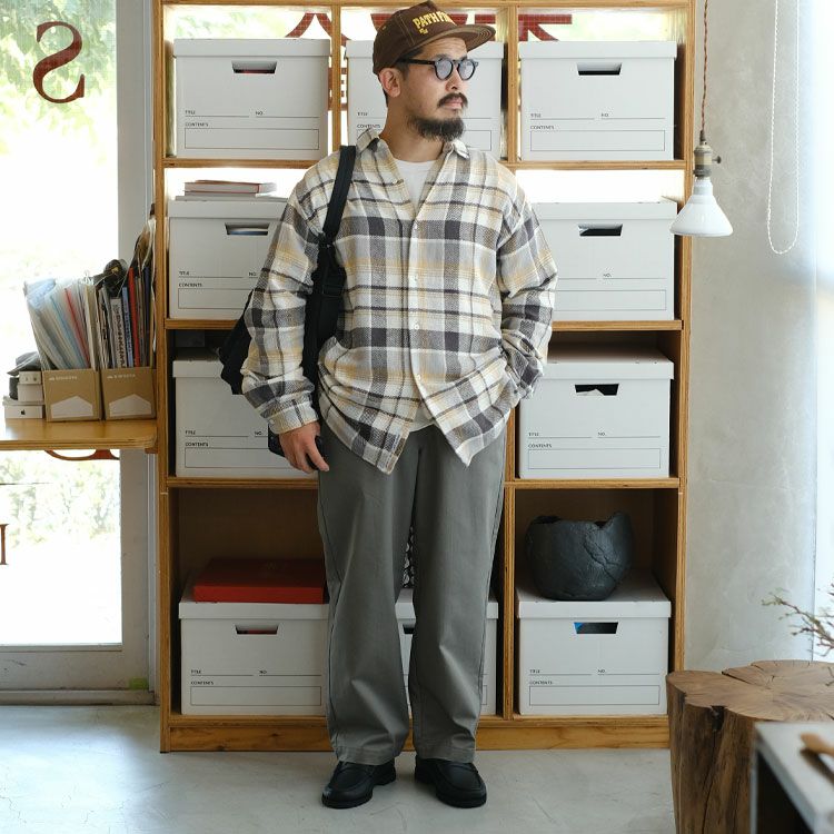 Heavy Flannel Shirt ヘヴィーフランネルシャツ