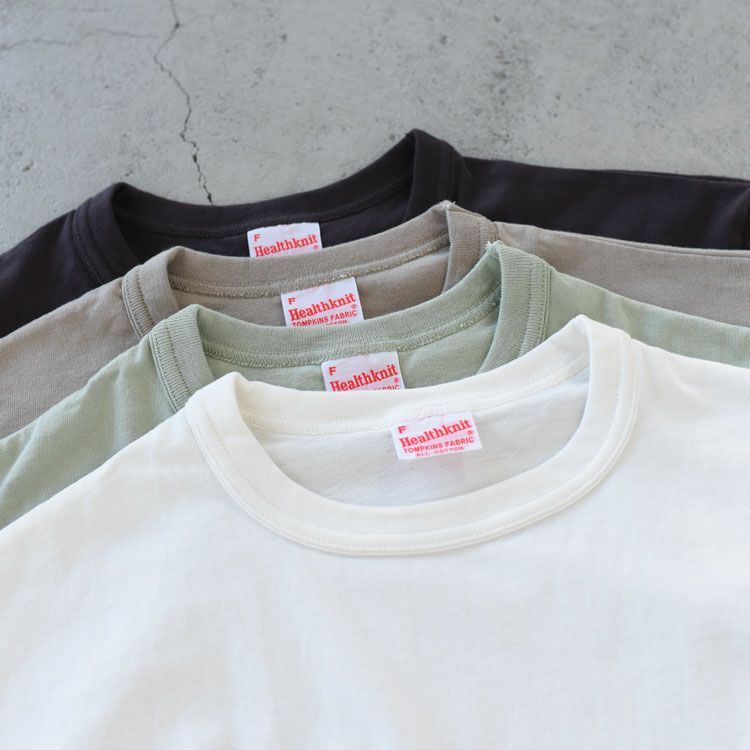 コットン トンプキンス ジャージー クロップド クルーネック 半袖 Tシャツ