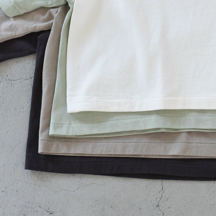 コットン トンプキンス ジャージー クロップド クルーネック 半袖 Tシャツ