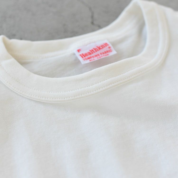 コットン トンプキンス ジャージー クロップド クルーネック 半袖 Tシャツ