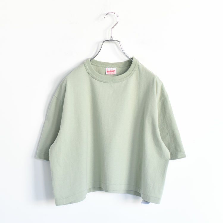 コットン トンプキンス ジャージー クロップド クルーネック 半袖 Tシャツ