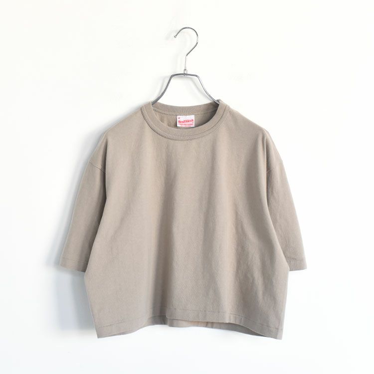 コットン トンプキンス ジャージー クロップド クルーネック 半袖 Tシャツ