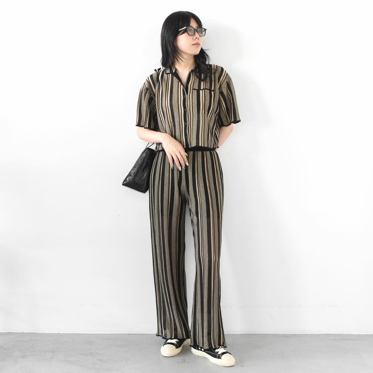 Stripe Knit Pants ストライプニットパンツ