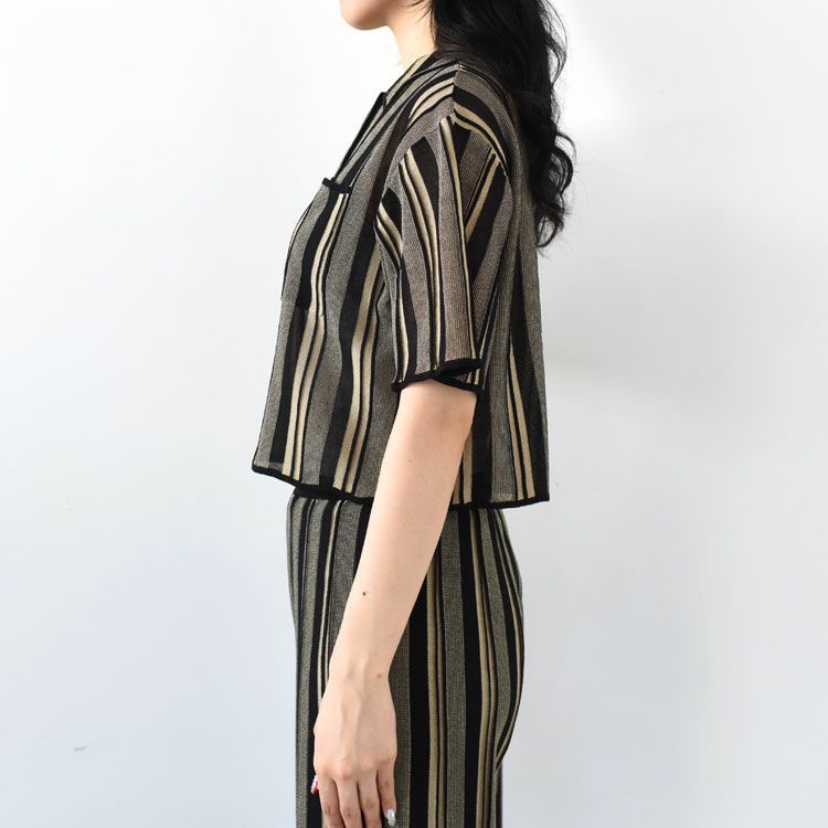 Stripe Knit Shirts ストライプニットシャツ