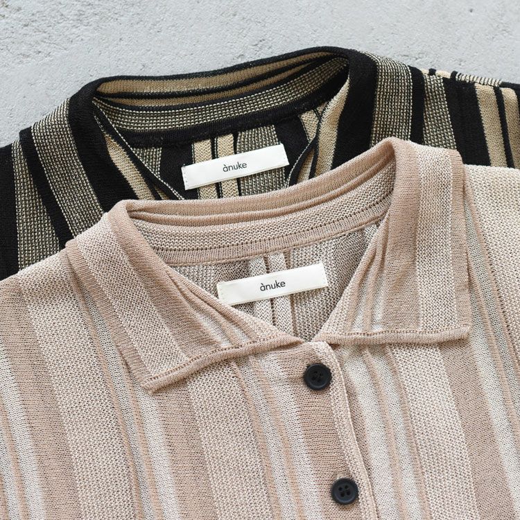 Stripe Knit Shirts ストライプニットシャツ